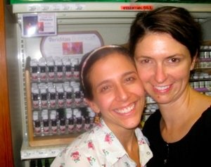 Melissa and Andria at Ocean Beach People's Food Co-op